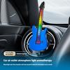 Mini Guitar Shape Aromatherapy Diffuser Rotating Long-lasting Fragrance Air Freshener Vent Light-controlled Sound-picking Lamp