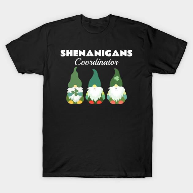 Men Black Print T-shirt Shenanigans Coordinator No-Cut Transfer Paper Print Cotton Tshirt S