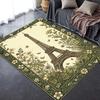 2025 New Paris Eiffel Tower Carpet Rug for Living Room Bedroom Home Sofa Decoration,Kids play Non-slip Floor Mat95