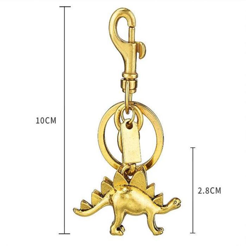 Retro Creative Dinosaur Keychain Bag Charm Pendant Keyring For Women Men Jewelry Accessories Gift