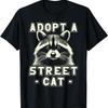 Funny Raccoon _ Adopt A Street Cat _ Men & Women, Racoon T-Shirt