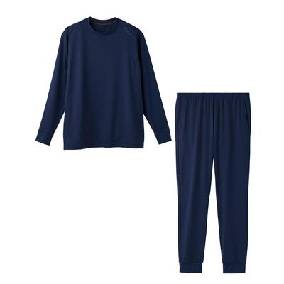 VENEX Standard Recovery Generel Medicinsk Langærmet Rund Hals Joggingbukser Størrelse XL Dry+ Wear, Enhed, Herresæt, Marineblå,