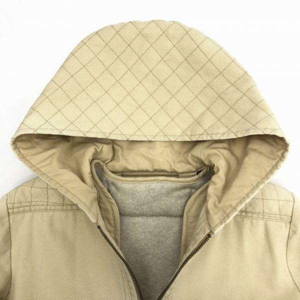 Paul & Joe Cotton Blouson Outer With Insulated Liner 38 M Beige Quilted(USED)