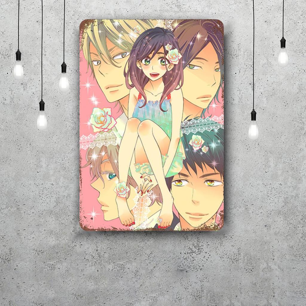 Bofuri Online Cartoon Retro Vintage Tin Sign Poster Decorative Plaque Metal Plate Wall Decor