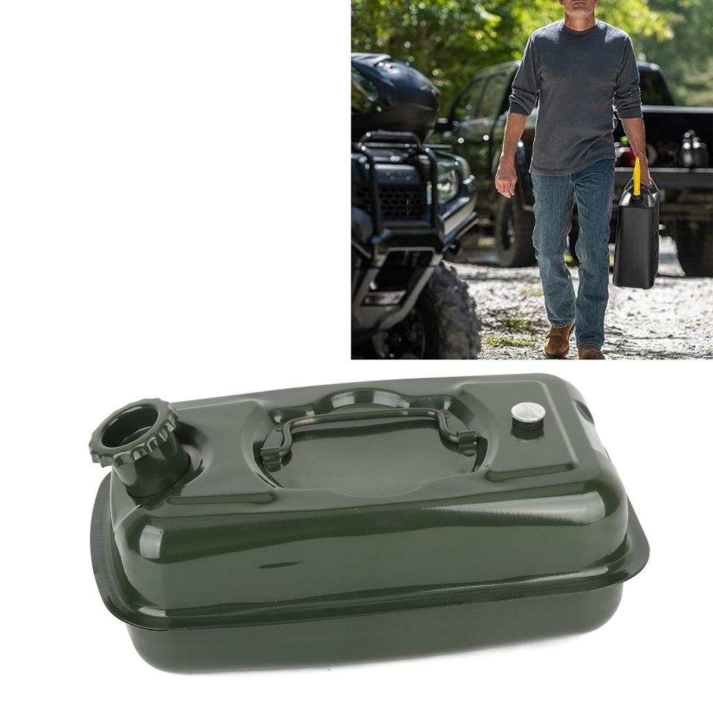 Kanister 0,8 galona 3L na benzynę paliwo pojemnik do przechowywania gazu kwadratowy pogrubiony do motocykli samochodów