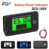 DC 12V 24V 36V 48V 72V Batteriekapazitäts-Spannungsmesser mit Alarm Batteriekapazitätsanzeige Indikator Batterieanzeige Monitore