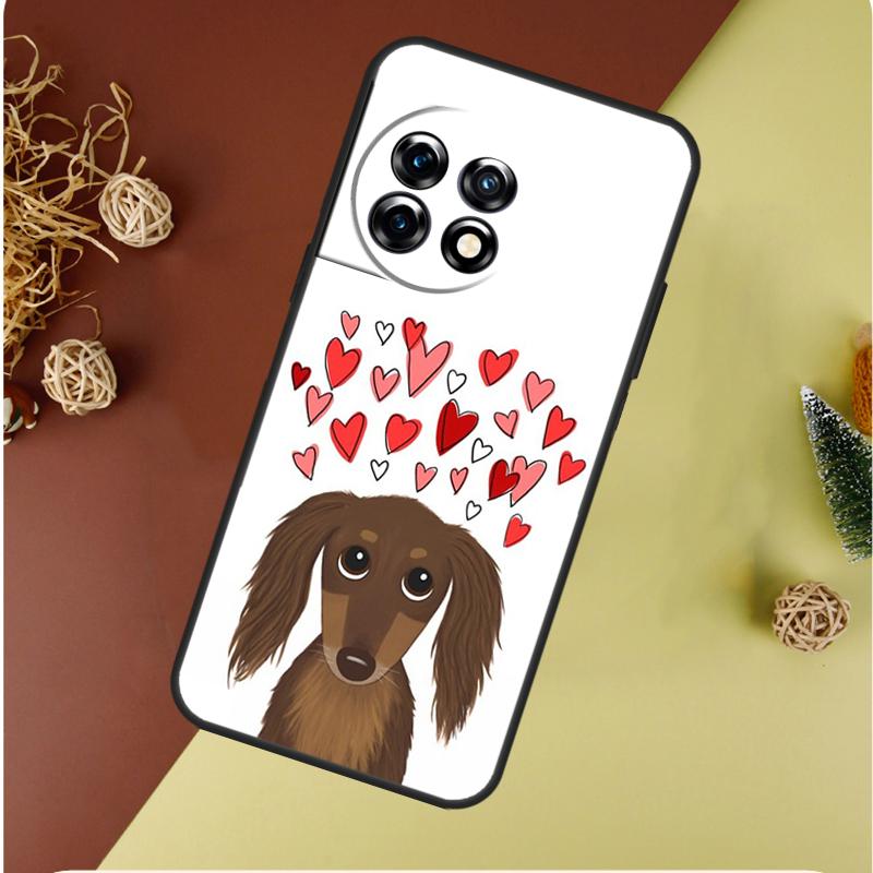 Dachshund Teckel Dackel Dog For OnePlus Nord 4 CE 3 2 Lite N20 N30 9 10 Pro 8T 9RT 10T 10R 13R 12R 11 12 13 Phone Case