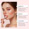 Zephoco Soft Matte Long-Lasting Deep Merlot Blush Stick - Portable, Easy-to-Use, Natural Finish, Moisturizing.