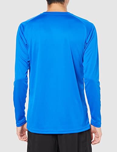 Mizuno FUNTAST Volleyball Practice Shirt, Long Sleeve, V2MA2522, Peace Blue X L. Blue, Size M