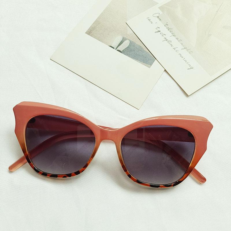 

Women Cat Eye Sunglasses Leopard Gradient Vintage Fashion Retro Sunshade Glasses for Ladies Travel other