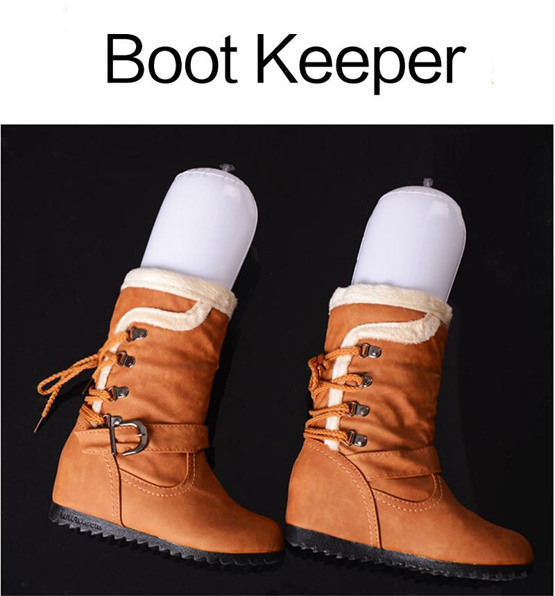 2 Stück Nützlicher Kunststoff-Schuhaufhänger 50 cm 32 cm Aufblasbarer Damen-Langstiefel-Schuhständer Halter Strecker Unterstützung Former Schuhspanner
