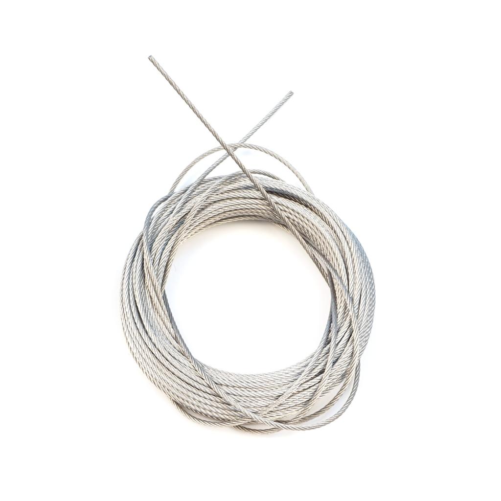 EWR5473-1 Window Regulator Repair Cable Steel Wire Rope 7x7 Diameter: 1.6 Mm Length : 10 Meter for Car Window Regulator