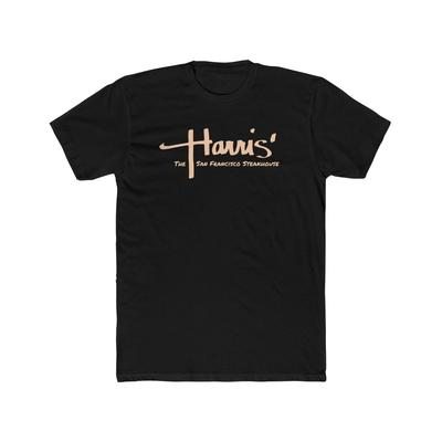 Harris' San Francisco Steak House Cotton Crew Tee Restaurant Meat Lovers