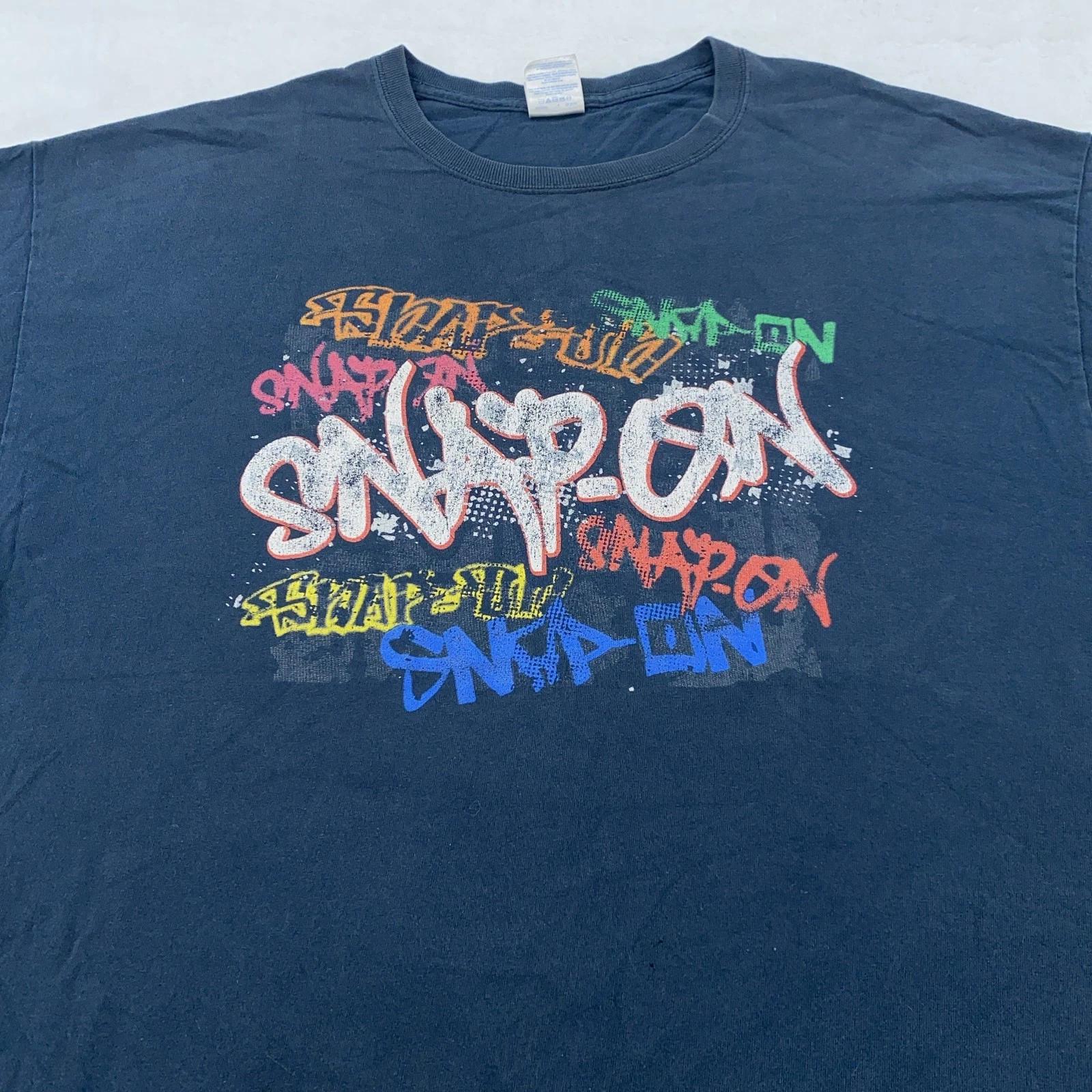 

Vintage Snap-on Tools Graffiti Shirt Mens XL Auto Mechanic Streetwear Car Tee 4XL