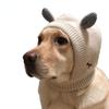 Grand chien Golden Retriever chaud coupe-vent tricoté chapeau mode casquette hiver lapin oreille conception bonnet pour mignon animal de compagnie de noël