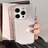 Luxury Colorful Particles Phone Case For iPhone 16 15 14  Pro Max Plus Clear Hard Acrylic Shockproof Bumper Cases  Cover