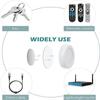 12/2Pcs Strong Magnetic Hooks Wall Mount Anti-Lost Magnet Storage Holder For Remote Control Fridge Sticker Home Organizer Hook