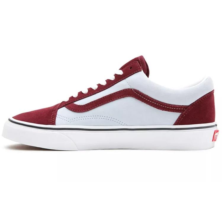 Vans 2tone Suede Old Skool  Grey Red  Men s VN0A3WKT4PB EU 37