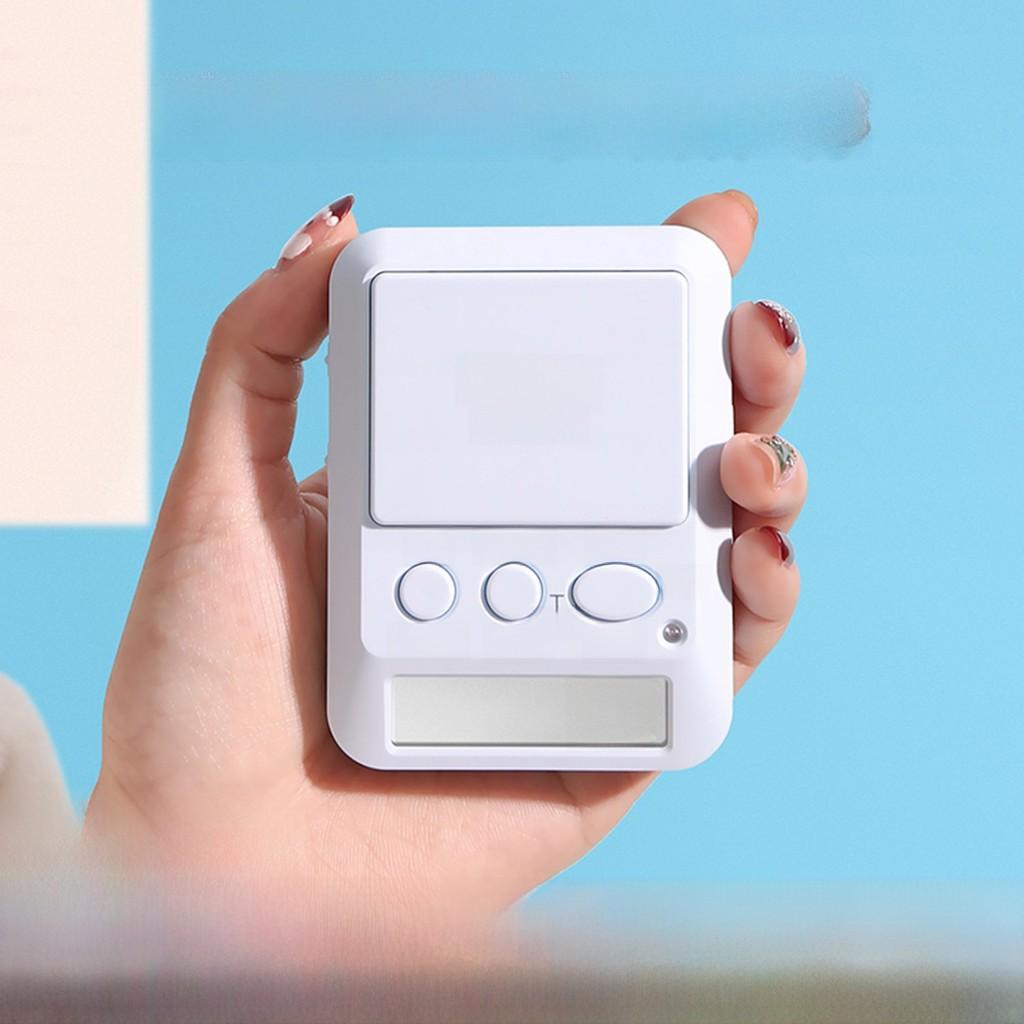 Minuteur de cuisine numérique avec écran LCD visible pour la cuisine et l'utilisation par les étudiants