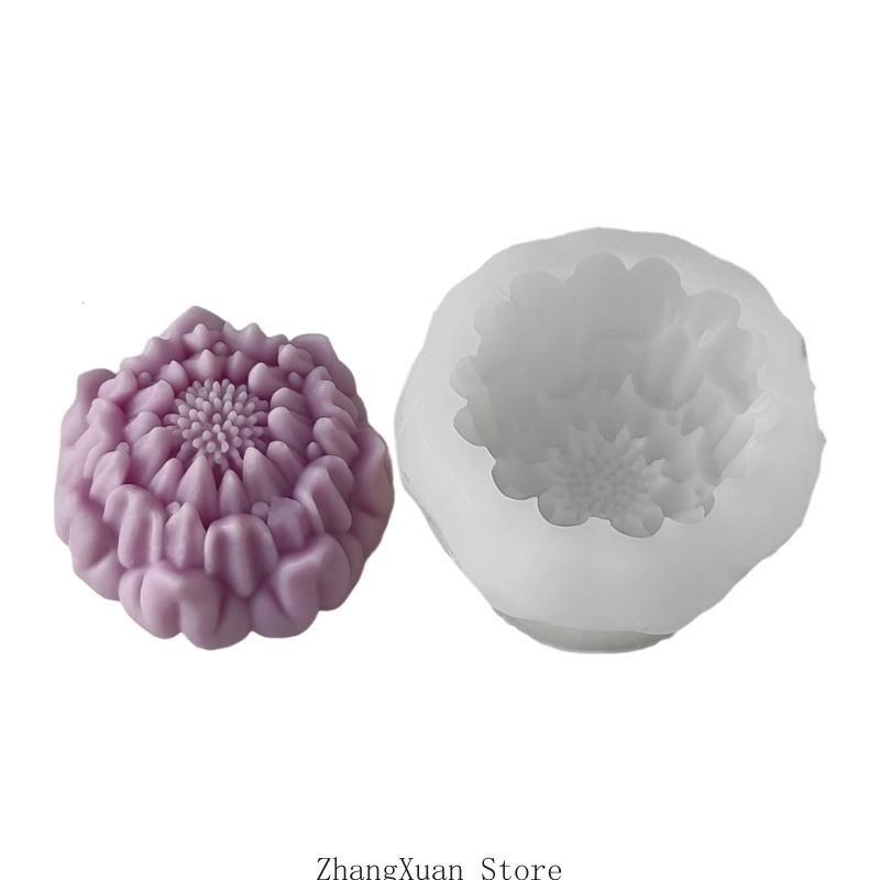 

Elegant DIY Flower Silicone Ornament Mold Stylish Floral Silicone Mold for Crafting and Creative Projects