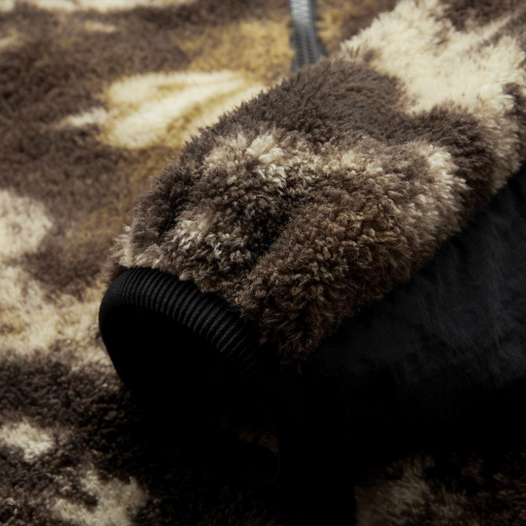 Li Ning Badfive Volná Pohodlná Teplá Prodyšná Bunda Pánská Bunda Maskáčová Černá AFDU507-3