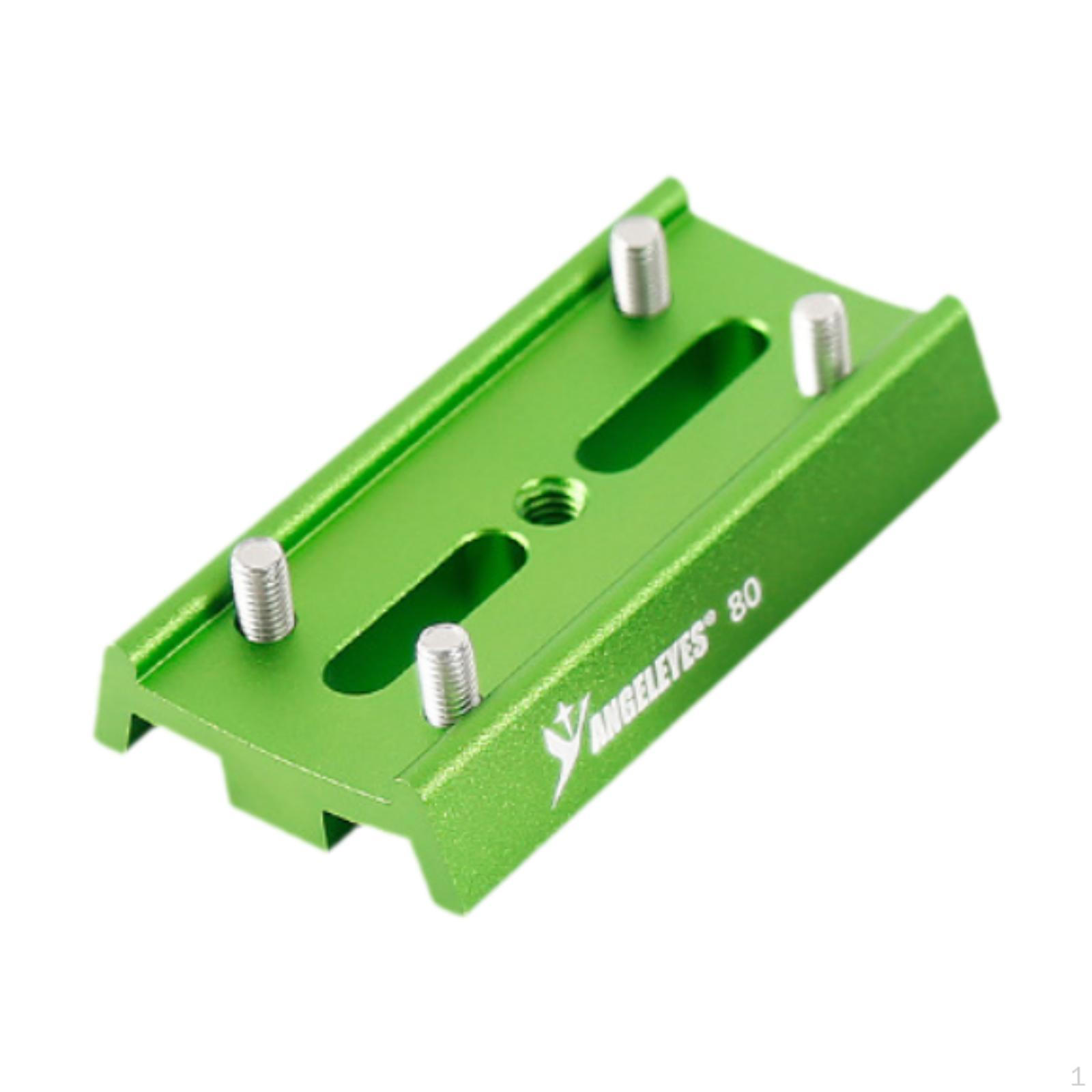 

Монтажная пластина «ласточкин хвост» для телескопических принадлежностей, простая установка, длина 3,15 дюйма зелёный
