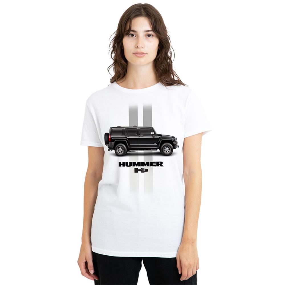 Hummer Women's/Ladies Stripe T-Shirt