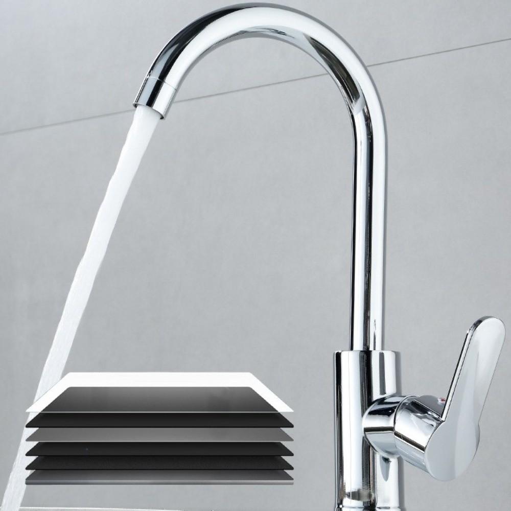 Rotatable Single Cold Water Faucet Universal Kitchen Water Tap Sink Water Tap  Washbasin