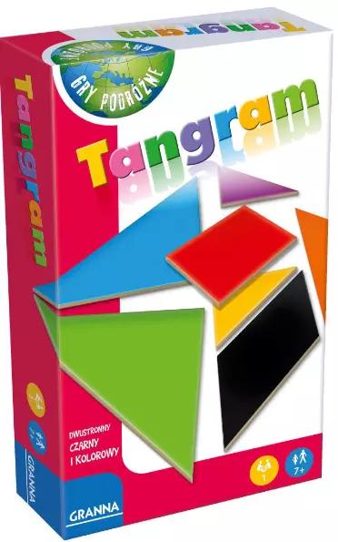 Travel game. Tangram