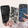 For Tecno Camon 40 Pro 5G CM7 Phone Case Soft Matte Silicone Back Cover Cartoon Cat Landscape Aesthetic Pattern Coque Cases