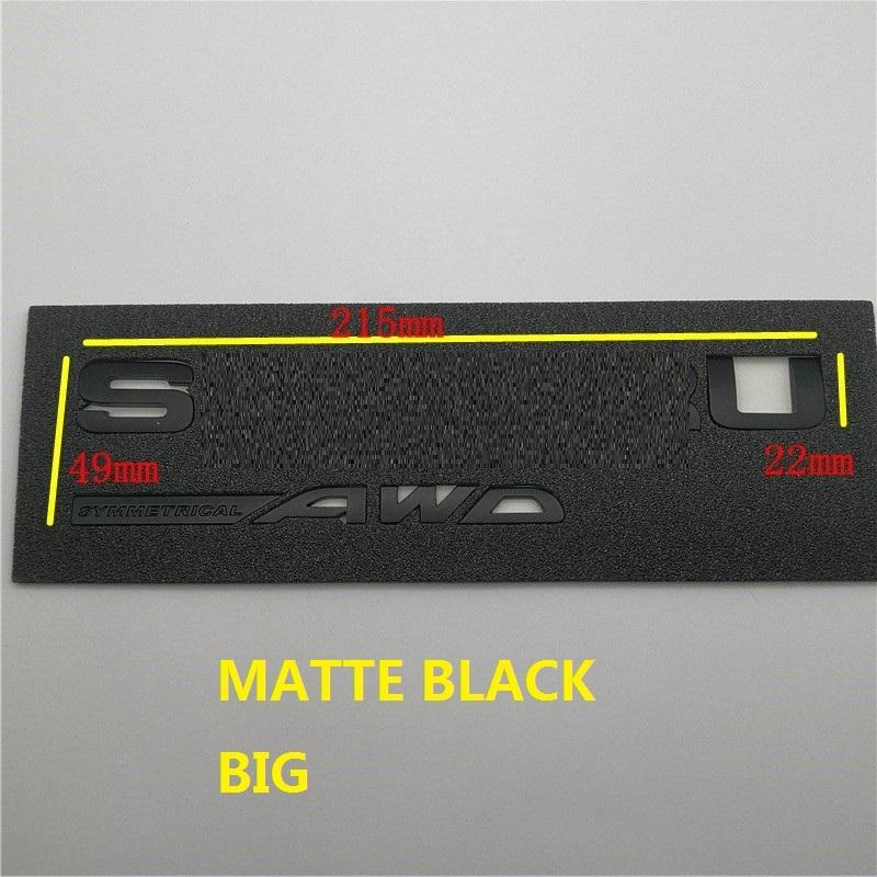FORESTER Rear Sticker Car Trunk Sticker For SUBARU AWD FORESTER SUBARU Sticker Accessories VV999