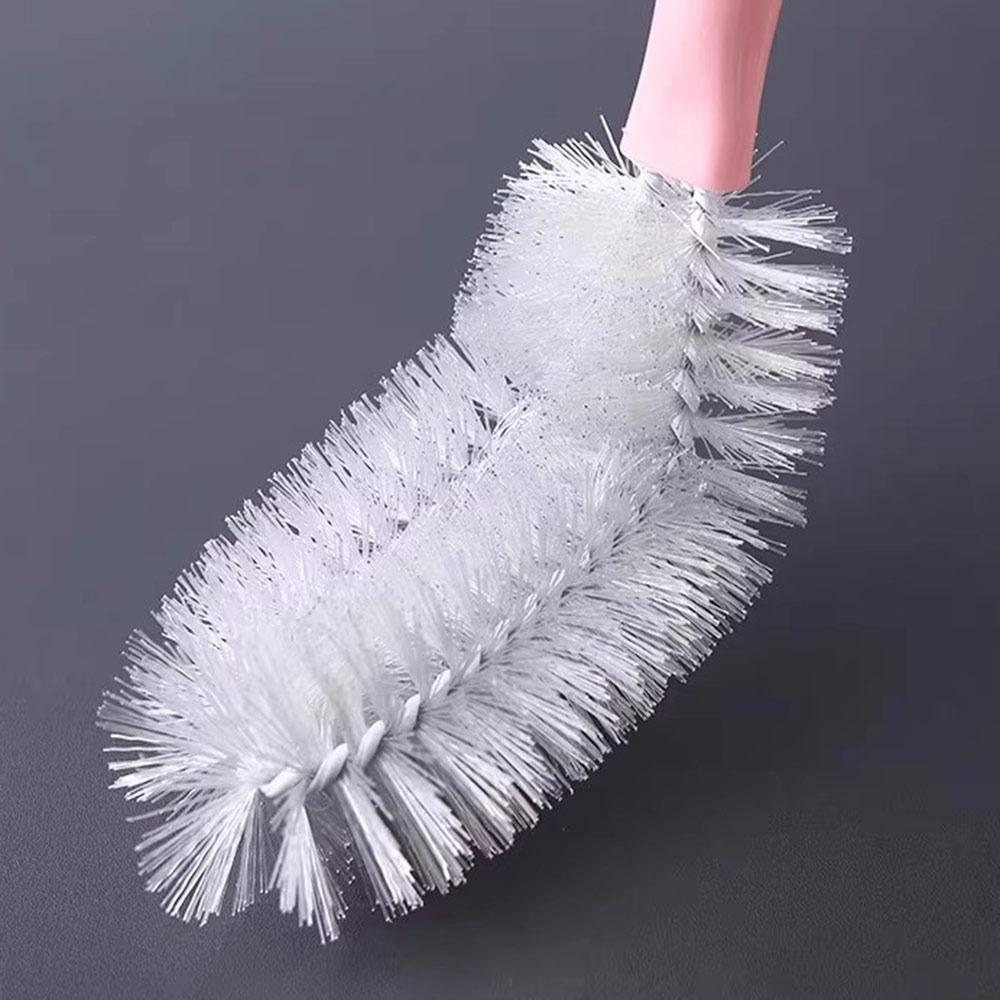 Universal Bucket Cleaning Brush Bendable Soft-bristled Water Bucket Brush Long-handled Brush