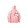 Li Ning X Line Friends Kollaboration Lässiger lockerer Hoodie Unisex-Hoodies Rosa AWDQB00-2