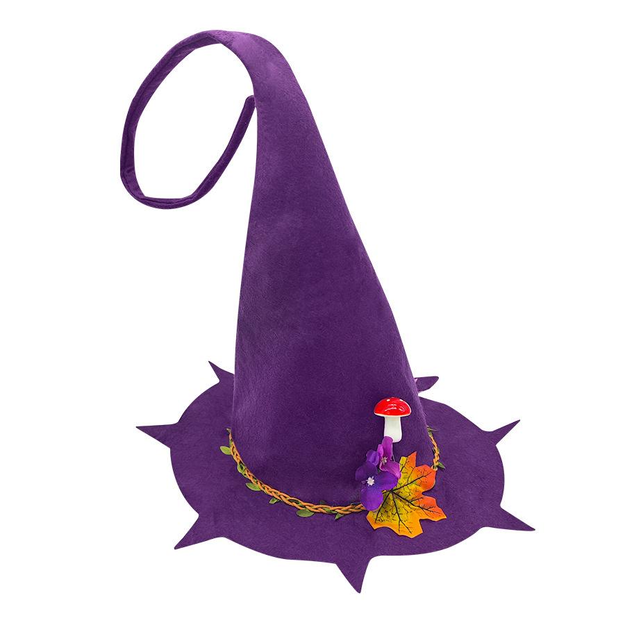 Halloween Hats, Halloween Decorations, Halloween Parties, Purple Hats, Felt Craft Hats, Party Decorations, Cosplay Props