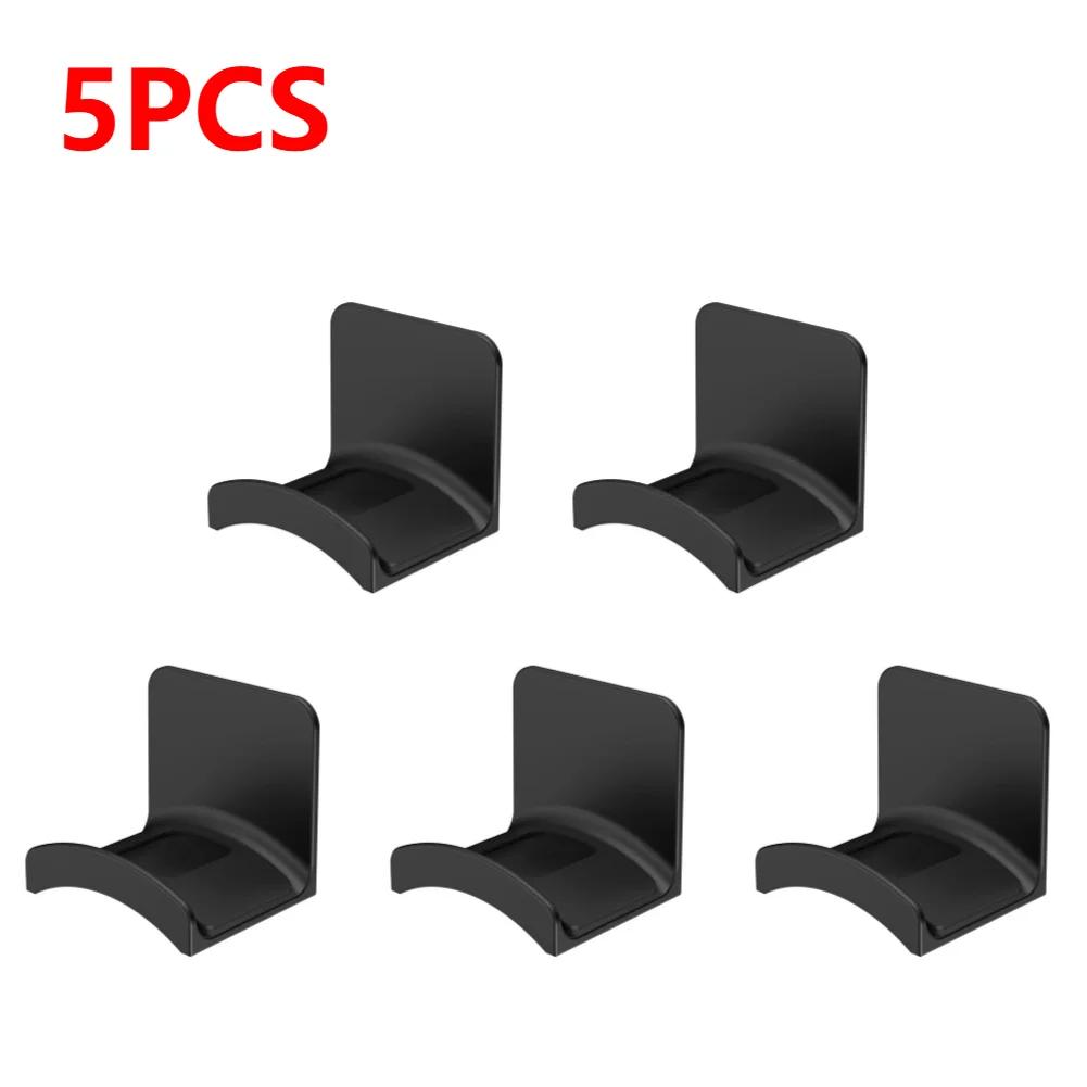 1-10pcs Universal Headphone Stand Adhesive Headphone Hook Headphone Holder for Easy Damage-Free Wall Desk Or PC Mounting