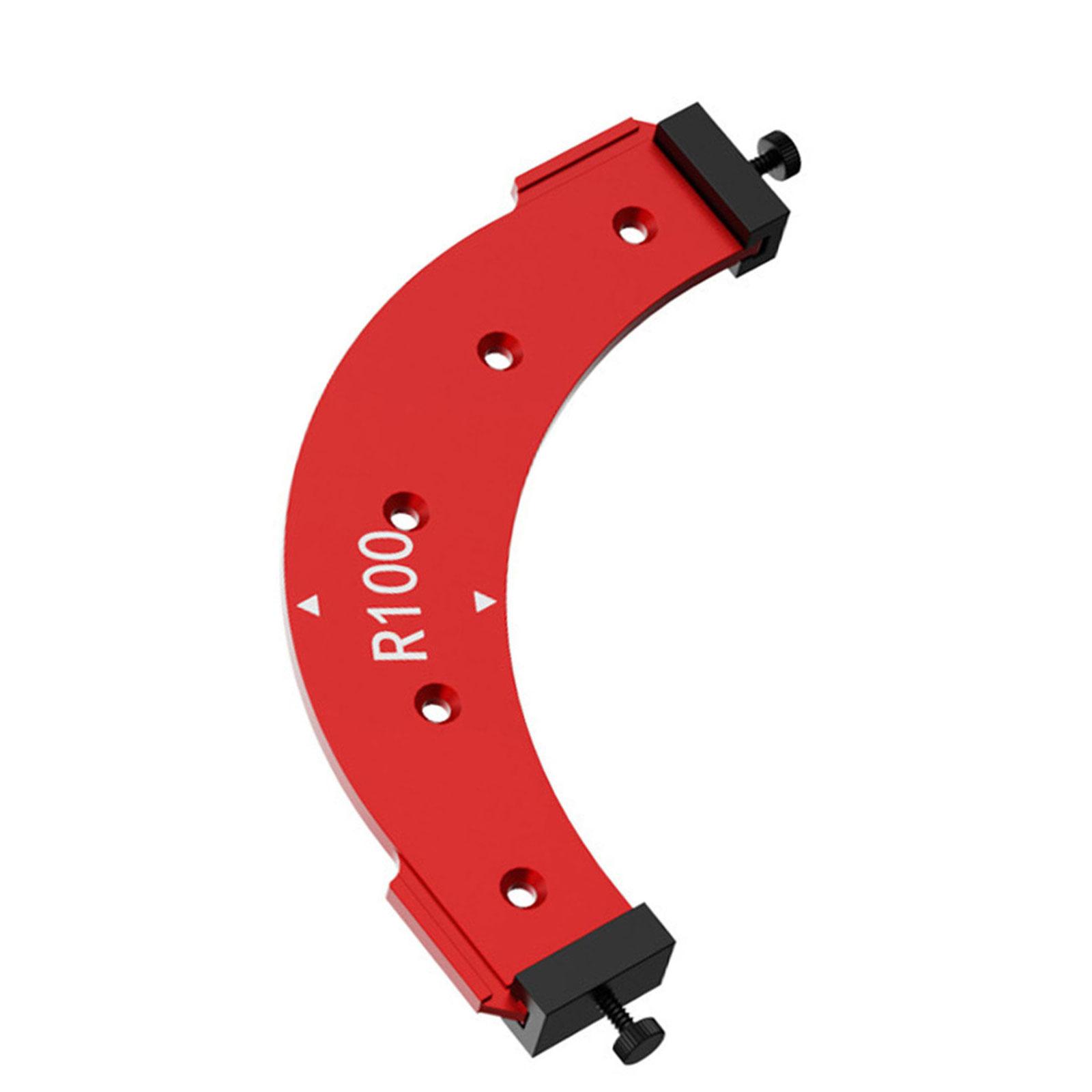 

Деревообработка Шаблоны радиуса круглого угла Фрезеры Стол Радиус угла Джиги Деревянная доска Дуги Режущие Вспомогательный инструмент A