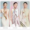 Wanshili Double-sided Mulberry Silk Square Scarf