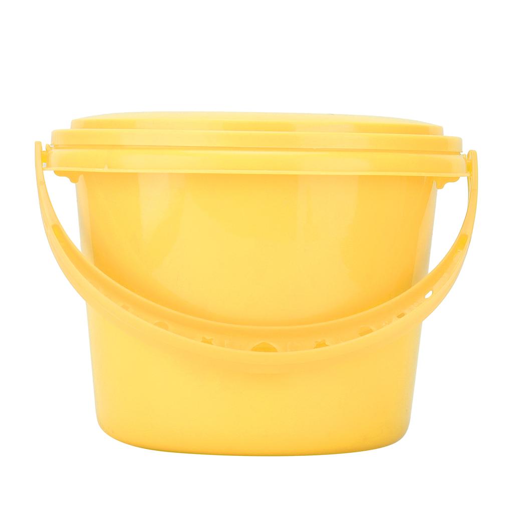 MultiFunction Paint Brush Tub Plastic 2 Compartments Bucket with Palettes for Color Mix(YJ004