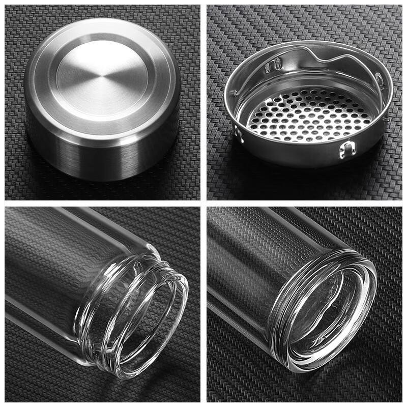 Double Wall High Borosilicate Glass Cup