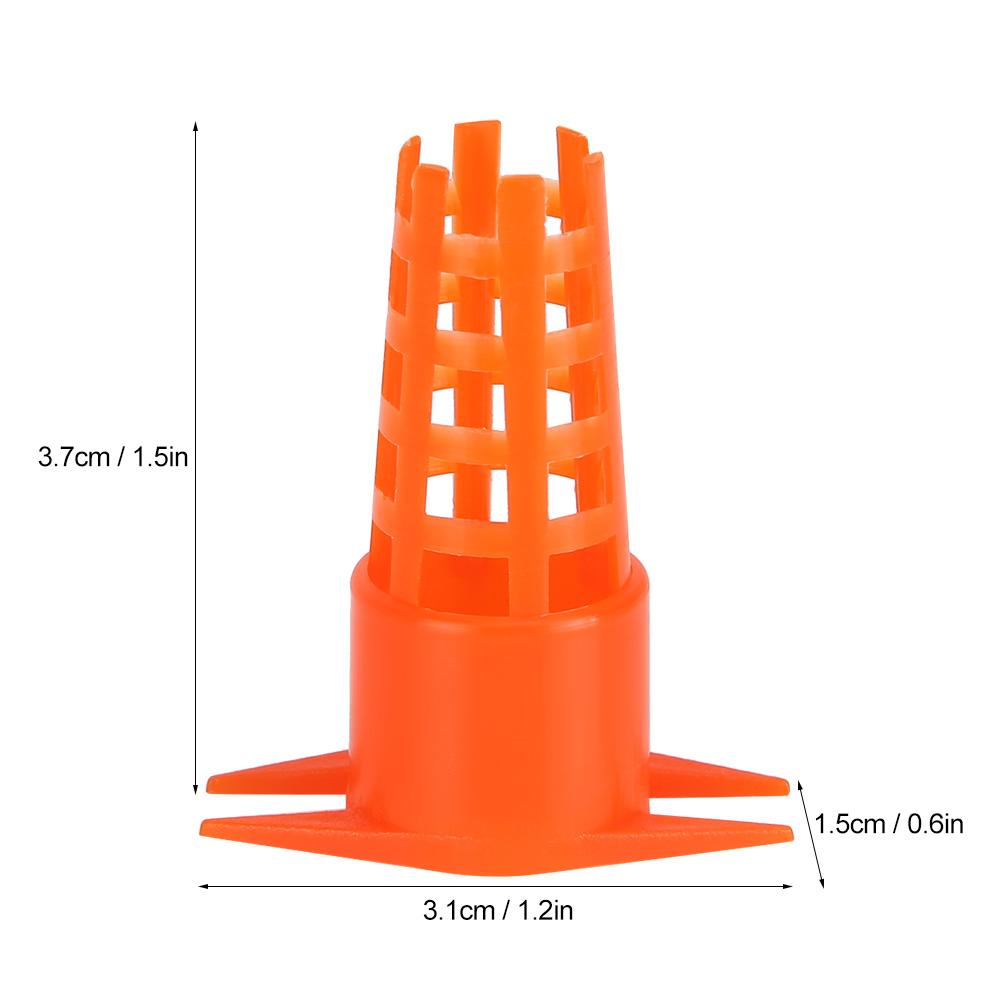30pcs Plastic Bee Queen Cage Protective Cover Queen Rearing Cup Beekeeping Equipments Tools