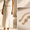 Minimalist Metal Chain Waist Belt Retro Luxury Body Chain Women's Waist Chain  Women’s Daily