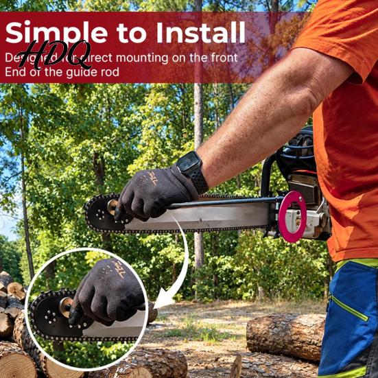 Adjustable Log Measuring Tool Chainsaw Cutting Guide Marker Shaft Improve Accuracy Tool Magnetic Marking Create More Consistent Lengths for Firewood