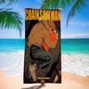 C-Chainsaw M-Man Microfiber Printed Beach Towel Mountain Climbing Yoga Beach Swimming Running Absorbent Soft Towel