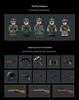 Tiger 97001 Heavy Tank Military Model Building Kit with Minifigures