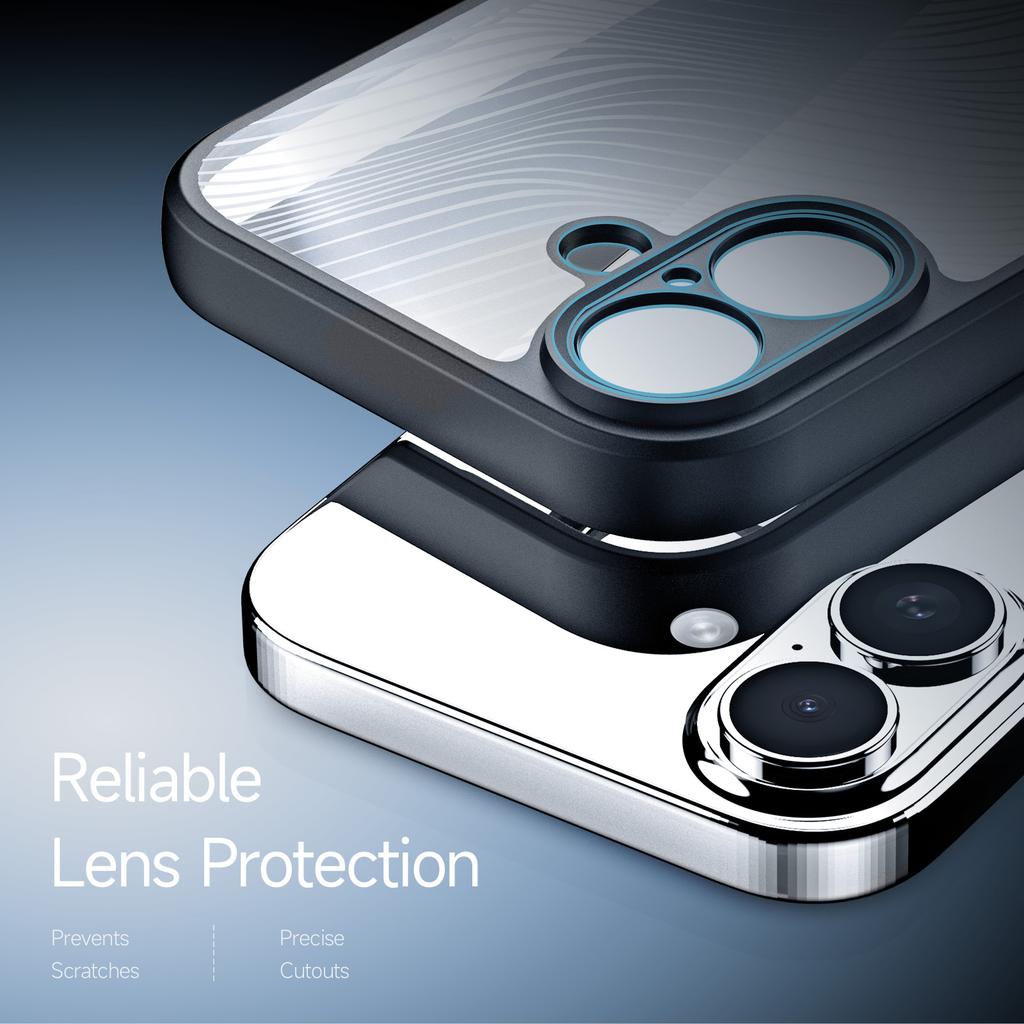 For iPhone 17 Case DUX DUCIS Aimo Series TPU+PC Matte Drop-proof Phone Cover (REACH Certification)