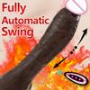 Soft Long Realistic Big Dildo Vibrator Telescopic Swing Heating Silicone Remote Control Vibrators for Women