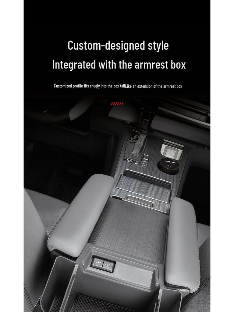 Toyota Sienna Armstöd Bakre Förvarings- & Mugghållarfack