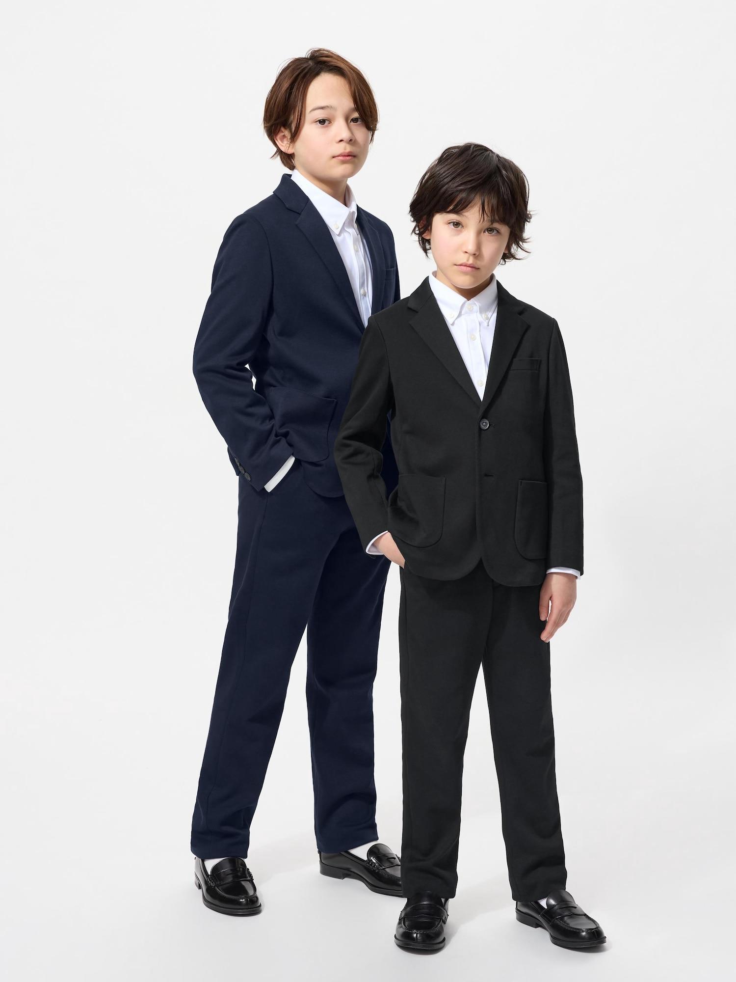 

Uniqlo Kids джерси брюки формальные
