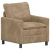 Sofa Taupe 76 X 81 X 87.5 Cm Polyester