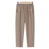 Mom's Summer Elastic Waist Slim-Fit Casual Pants